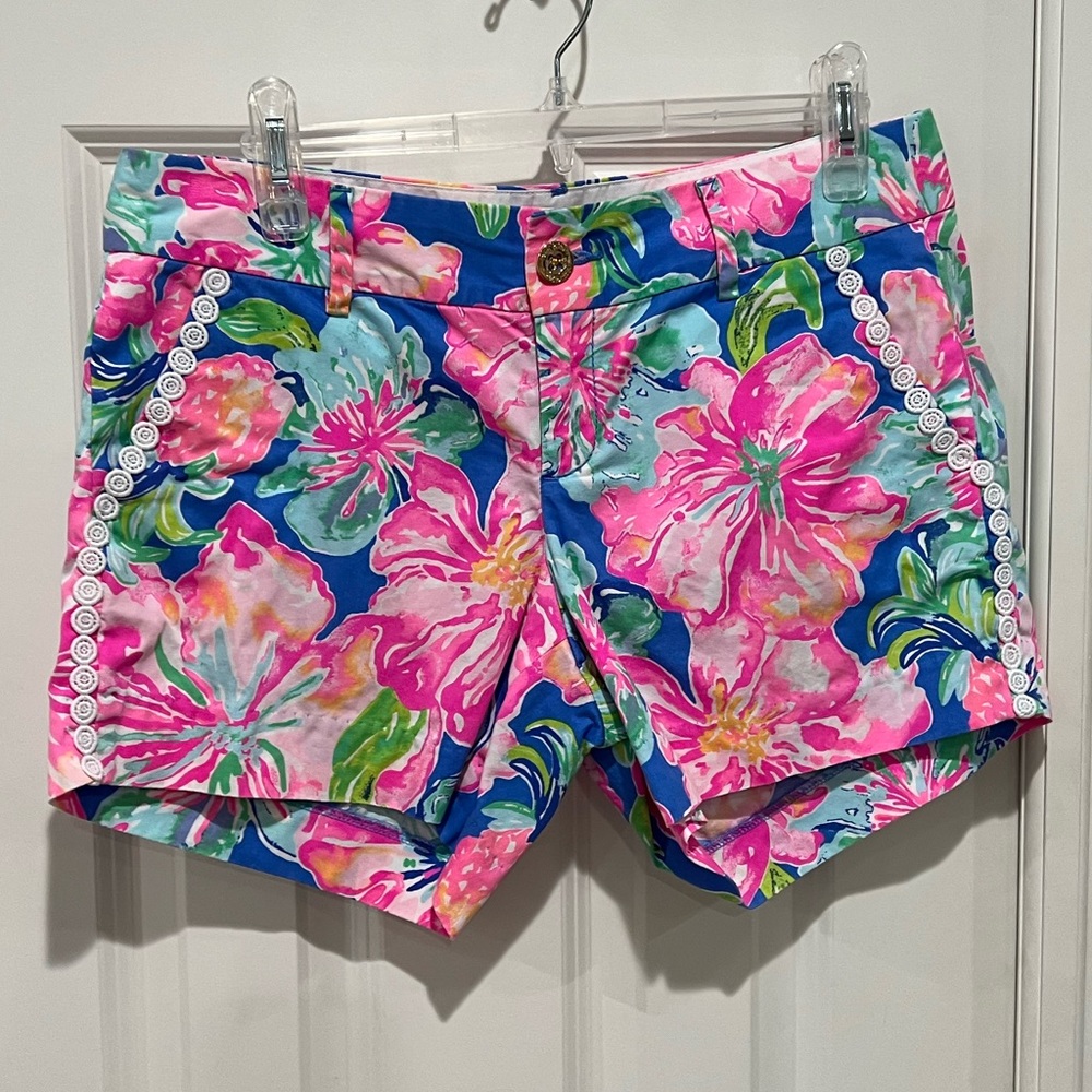 Lilly Pulitzer Jungle Utopia Callahan Shorts Sz 6